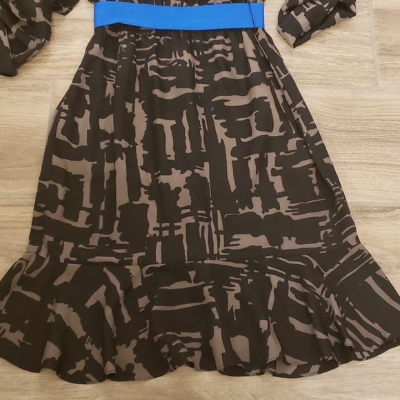 Classy Black & Grey Dress - Picture 8 of 8